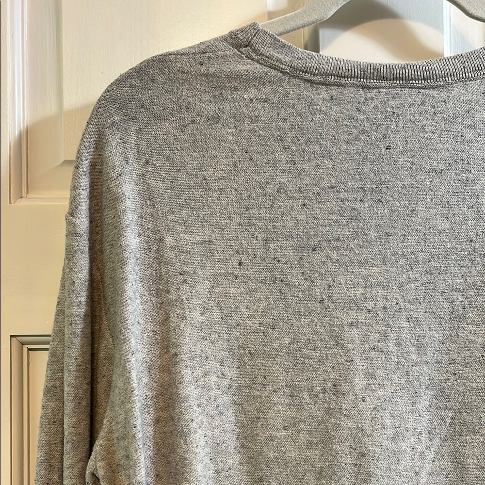 Wesc Knuby Heather Gray 100% Cotton Casual Crew Neck Sweater - Size Large - Picture 10 of 16